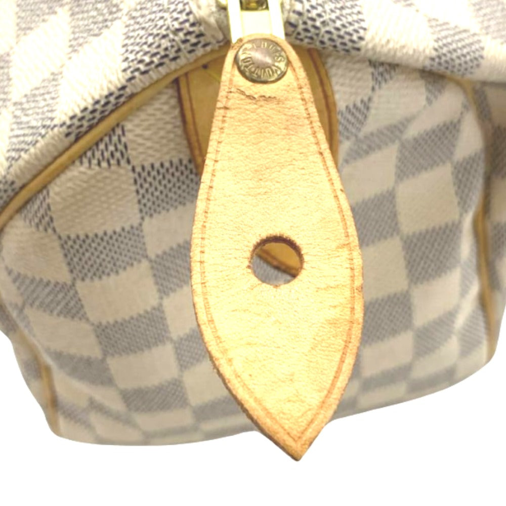 ハンドバッグ N41534 ダミエアズール スピーディ25 ホワイト PVC レザー レディース LOUIS VUITTON ルイ・ヴィトン
