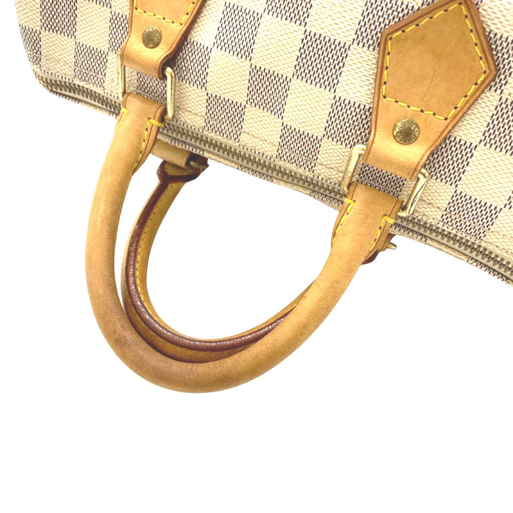 ハンドバッグ N41534 ダミエアズール スピーディ25 ホワイト PVC レザー レディース LOUIS VUITTON ルイ・ヴィトン