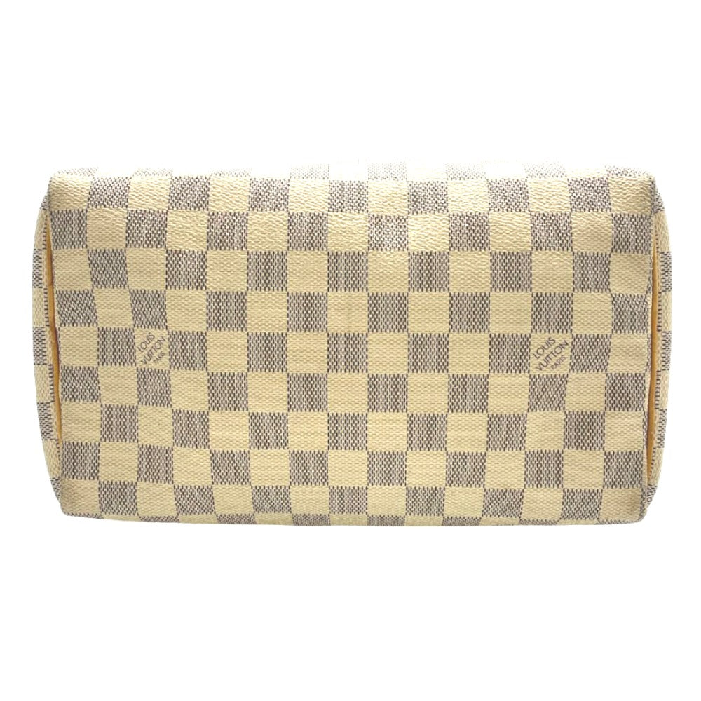 ハンドバッグ N41534 ダミエアズール スピーディ25 ホワイト PVC レザー レディース LOUIS VUITTON ルイ・ヴィトン