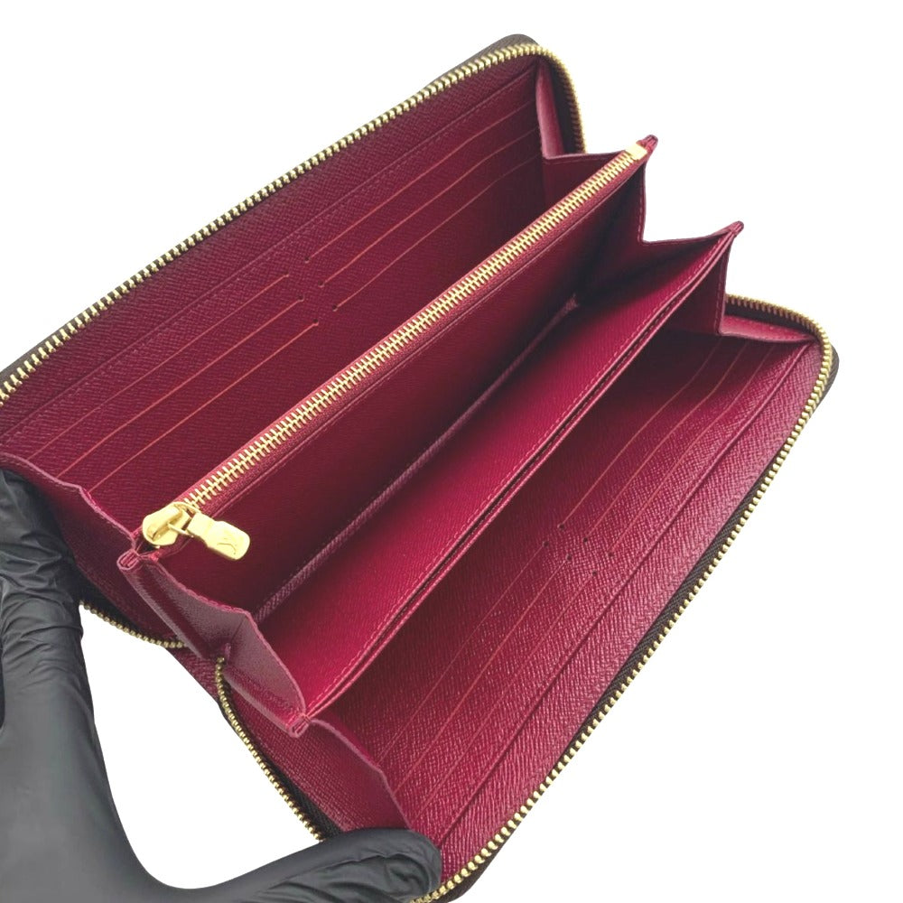 長財布 M41895 ジッピーウォレット モノグラム フューシャ PVC レザー レディース 未使用品 LOUIS VUITTON ルイ・ヴィトン