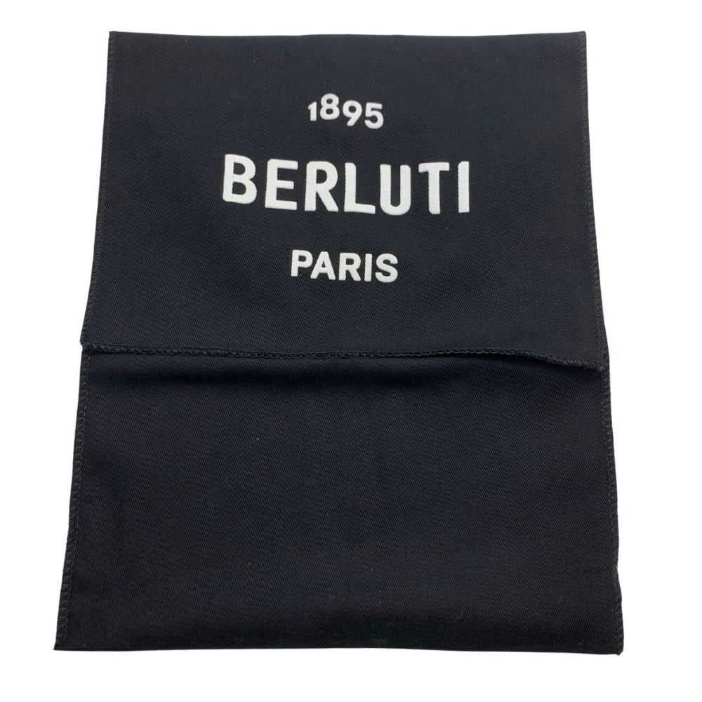 Berluti ベルルッティ クラッチバッグ ローズウッド スクリットレザー ポーチ OPUNTIA メンズ