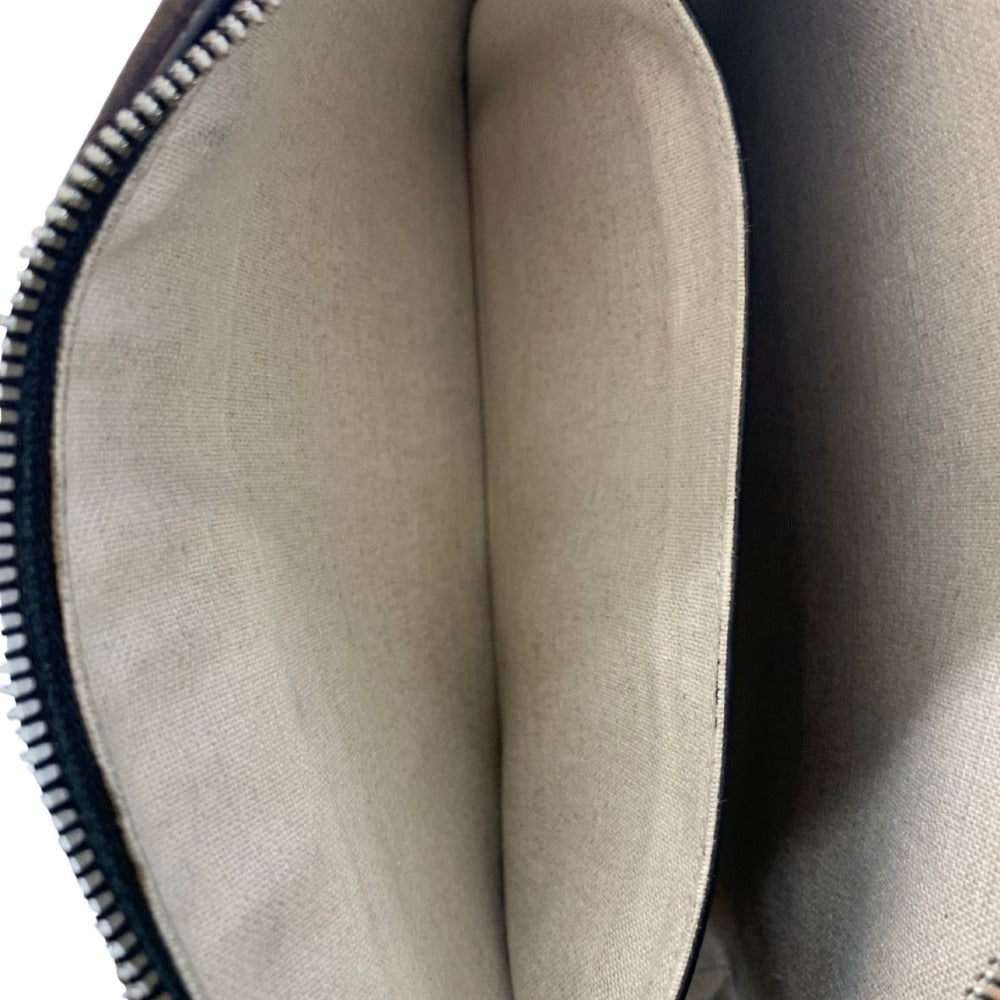 Berluti ベルルッティ クラッチバッグ ローズウッド スクリットレザー ポーチ OPUNTIA メンズ