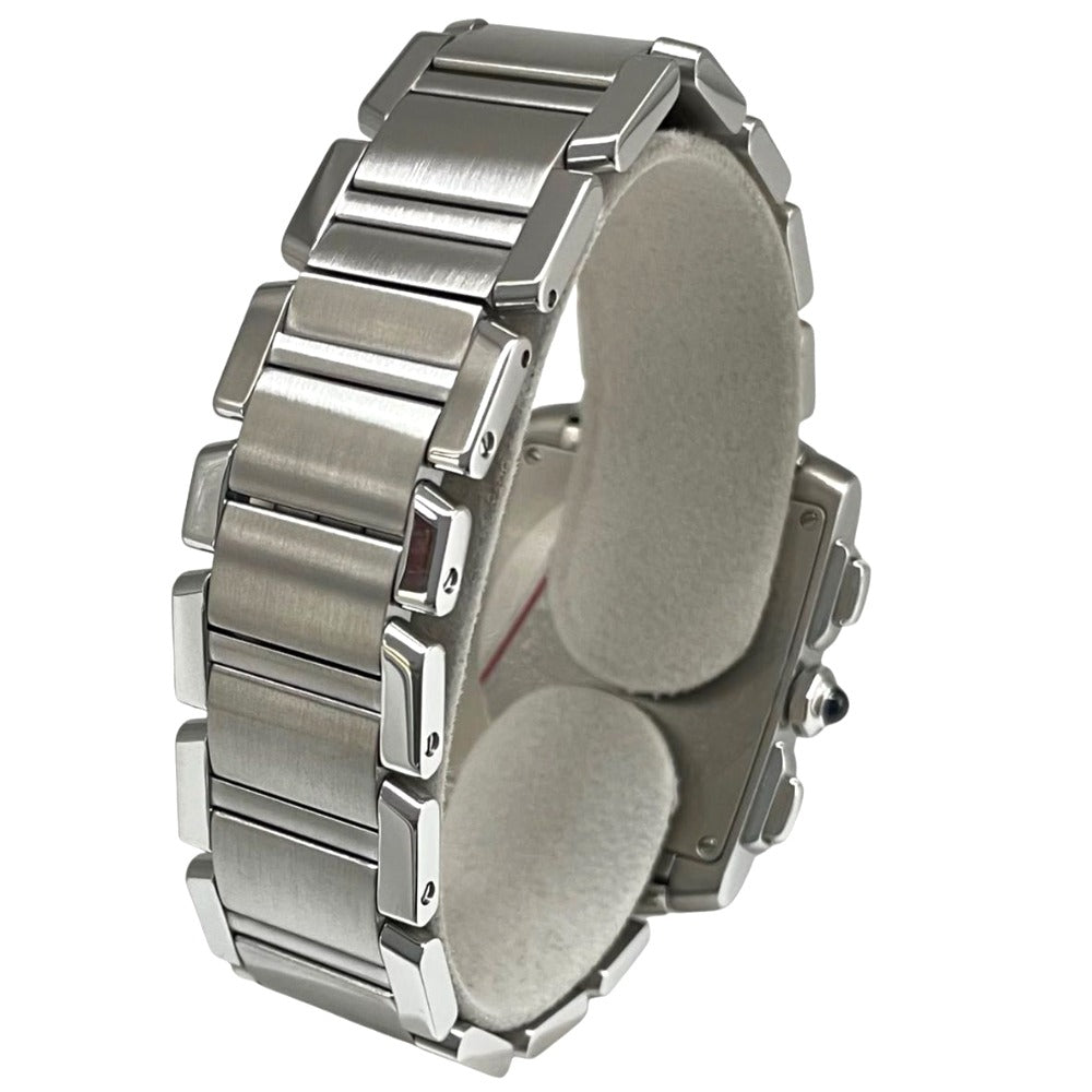 カルティエ 2303 タンク フランセーズ クロノグラフ28mm クオーツ ユニセックス CARTIER 腕時計 TANK