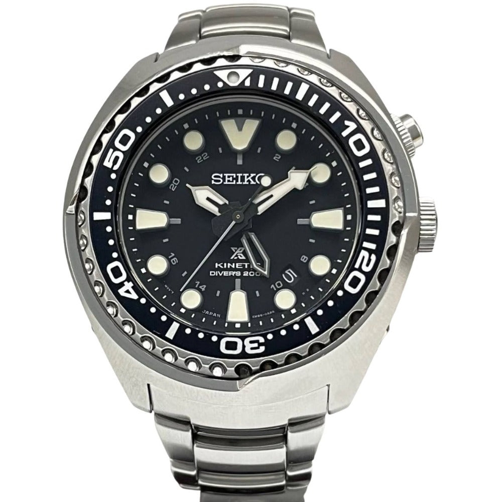 セイコー ツナ缶 SUN019P1 キネティック GMT ダイバーズ 47.5mm