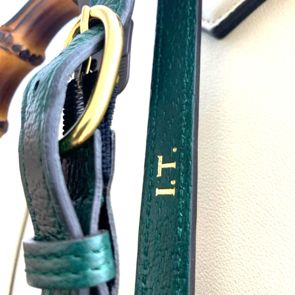 GUCCI グッチ トートバッグ 750394 ダイアナ バケツシェイプ バンブーハンドル 日本限定カラー グレージュ レディース