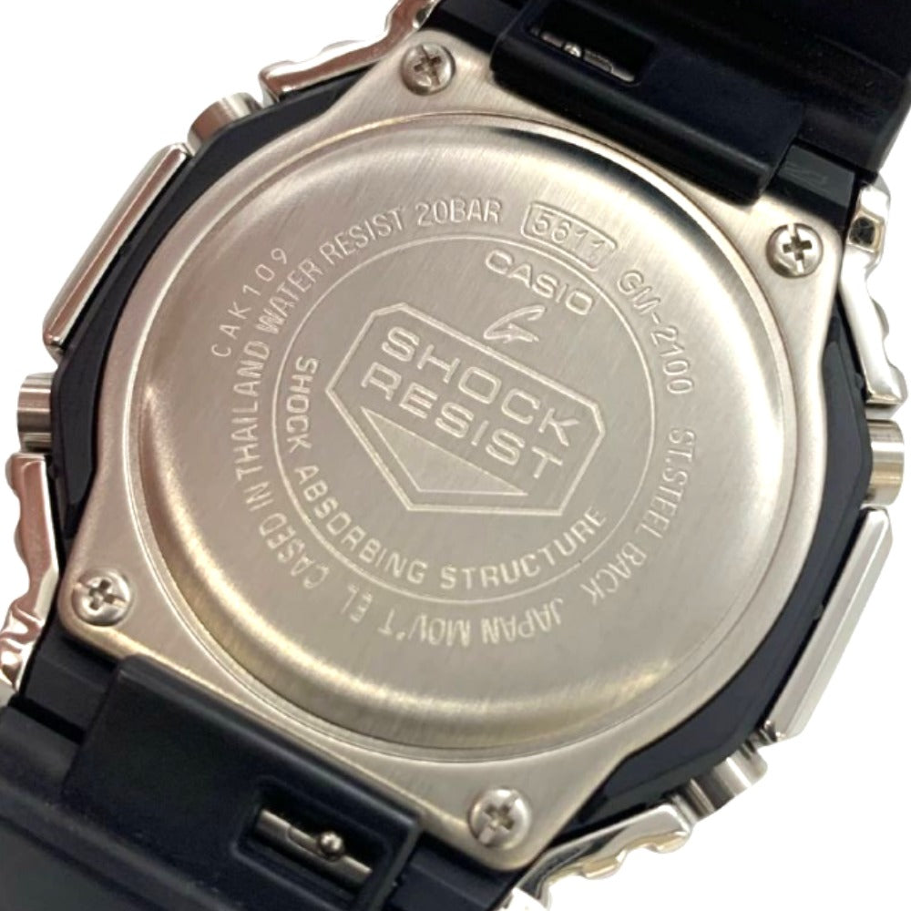 G-SHOCK CASIO ジーショック 腕時計 GM-2100-1A メタルケースモデル 付属品無 メンズ