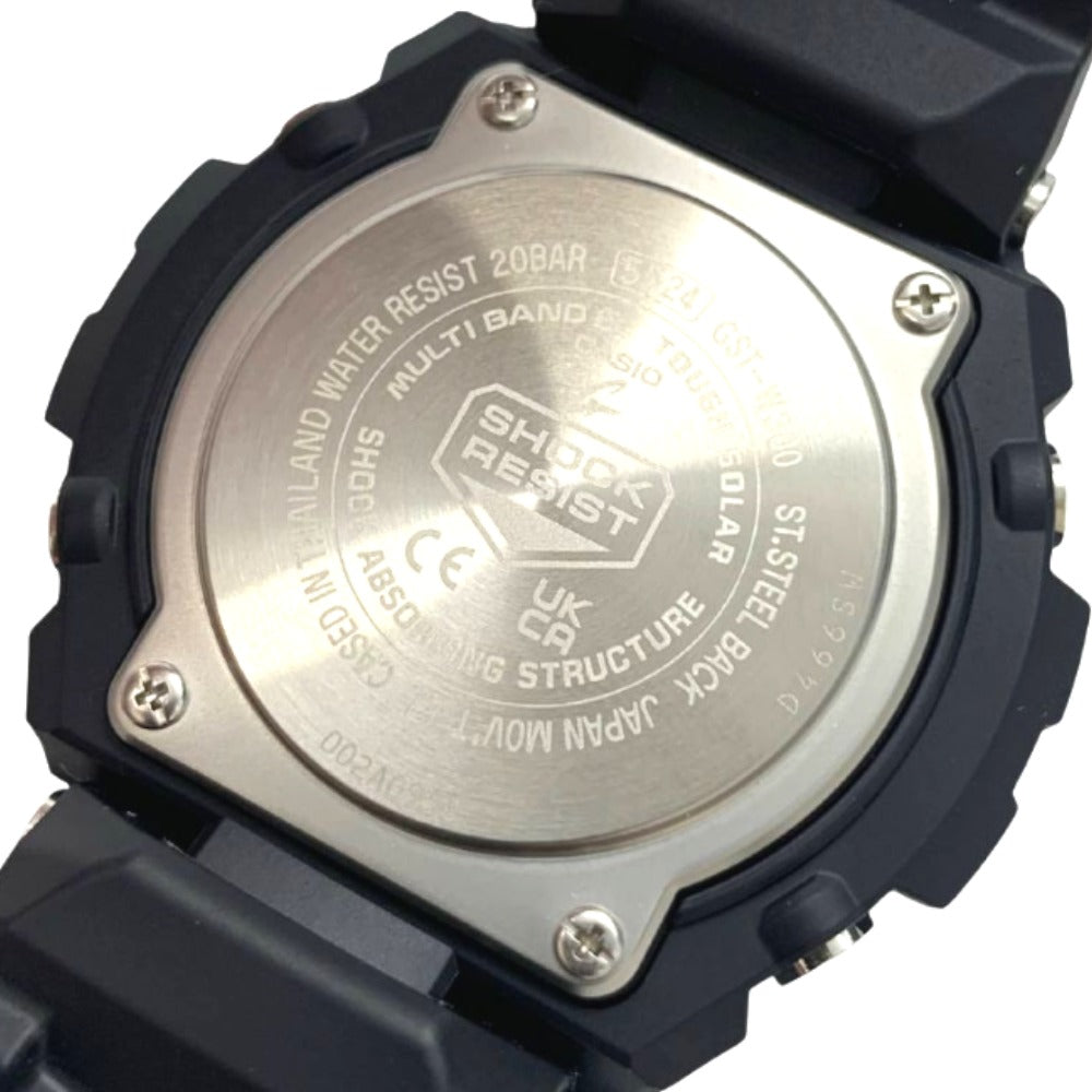 G-SHOCK CASIO ジーショック 腕時計 GST-W300-1AJF 電波ソーラー ブラック 付属品無 メンズ