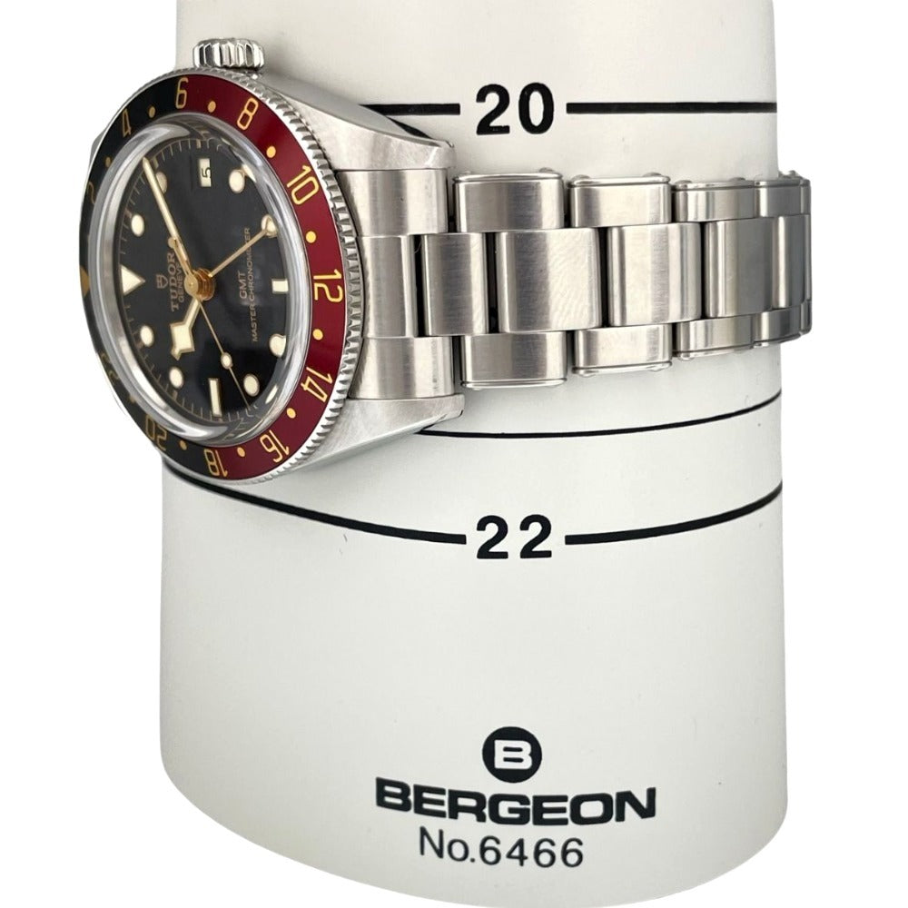チューダー 保証書2024年 7939G1A0NRU ブラックベイ 58 GMT 39mm BB58 赤黒ベゼル コーク ブラック文字盤 TUDOR 腕時計 自動巻き メンズ
