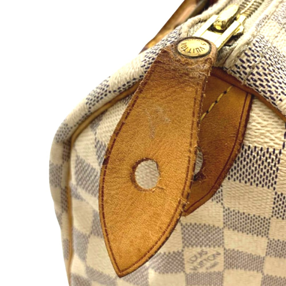 スピーディ25 N41534 ダミエ・アズール PVC レザー ホワイトLOUIS VUITTON ルイ・ヴィトン ハンドバッグ レディース