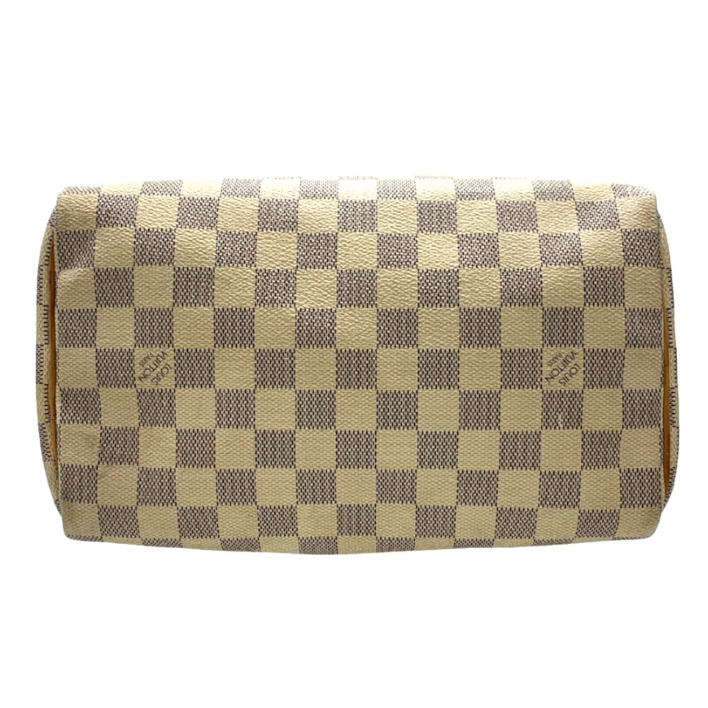 スピーディ25 N41534 ダミエ・アズール PVC レザー ホワイトLOUIS VUITTON ルイ・ヴィトン ハンドバッグ レディース