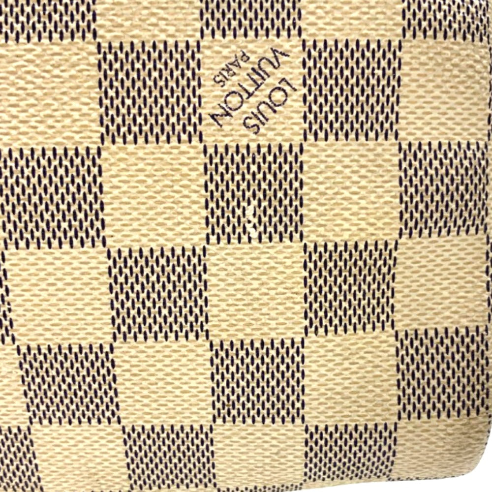 スピーディ25 N41534 ダミエ・アズール PVC レザー ホワイトLOUIS VUITTON ルイ・ヴィトン ハンドバッグ レディース