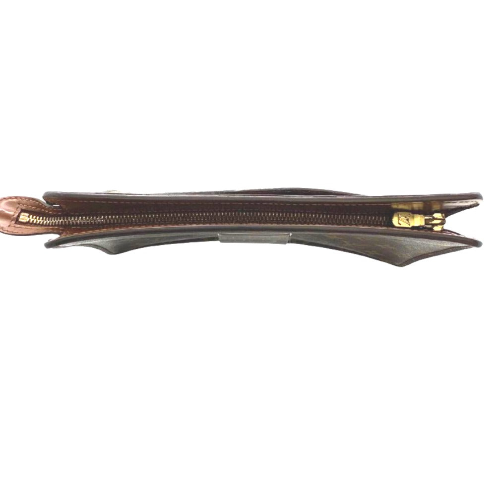 クラッチバッグ モノグラム ポシェットオム M51795 ブラウン PVC レザー LOUIS VUITTON ルイ・ヴィトン コンパクト ユニセックス メンズ レディース
