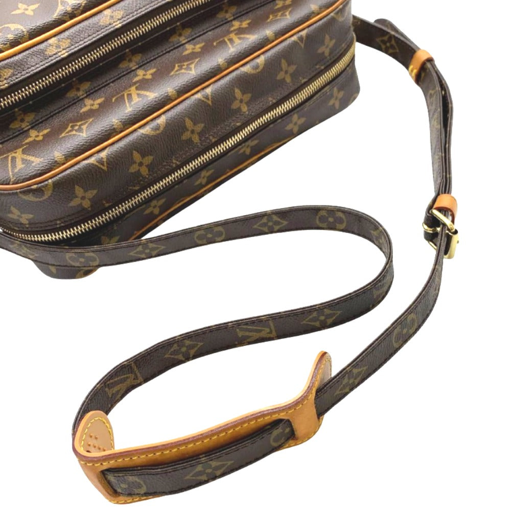 ショルダーバッグ モノグラム ナイル M45244 PVC レザー ブラウン 斜め掛け LOUIS VUITTON ルイ・ヴィトン レディース