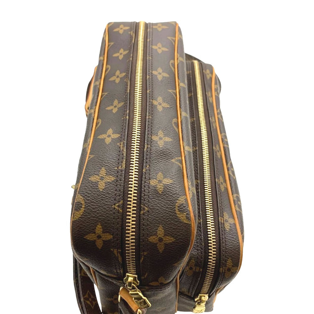 ショルダーバッグ モノグラム ナイル M45244 PVC レザー ブラウン 斜め掛け LOUIS VUITTON ルイ・ヴィトン レディース
