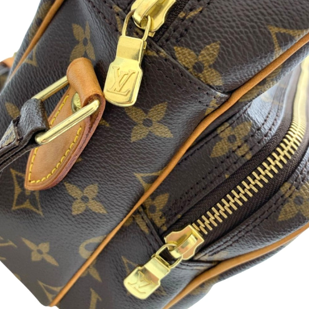 ショルダーバッグ モノグラム ナイル M45244 PVC レザー ブラウン 斜め掛け LOUIS VUITTON ルイ・ヴィトン レディース