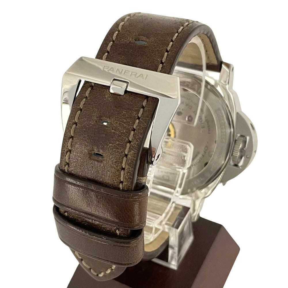 パネライ PAM00510 ルミノール マリーナ 8デイズ 44mm 300m防水 ダイバーズ 手巻き 社外ストラップ メンズ PANERAI 腕時計