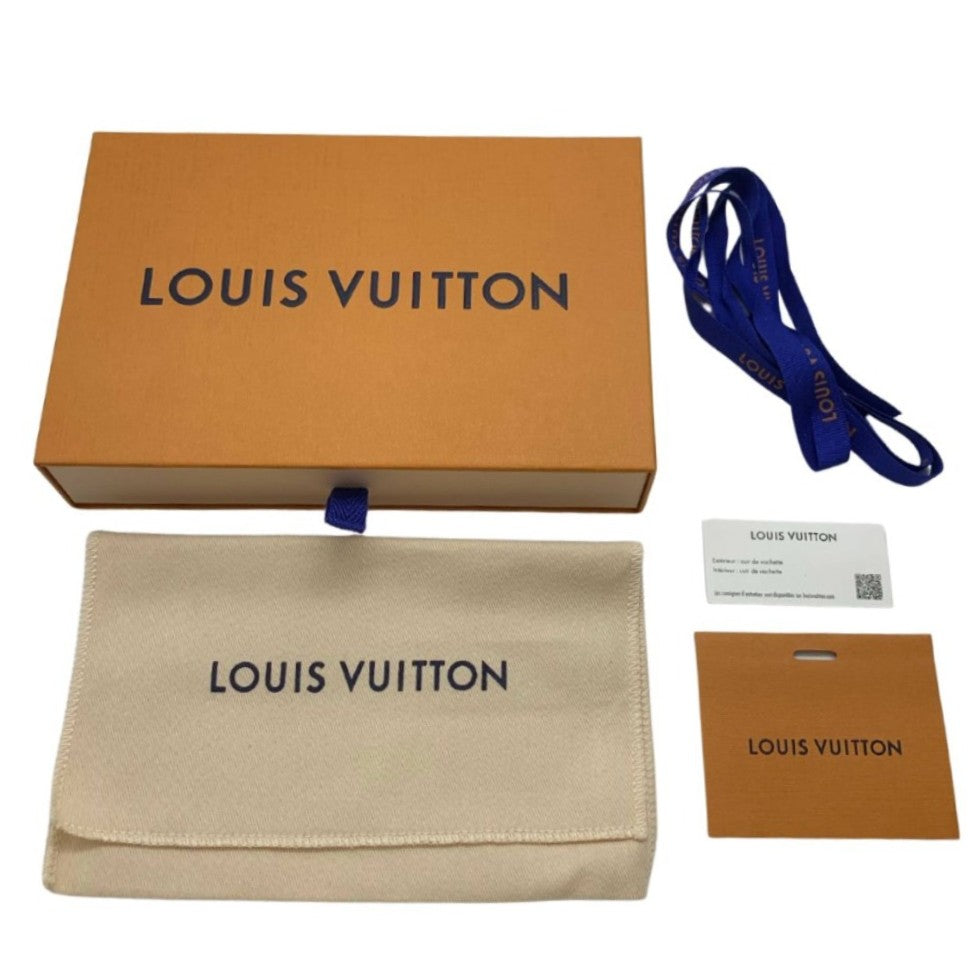 ルイ・ヴィトン 三つ折り財布 M62157 ポルトフォイユ・カプシーヌ コンパクト ノワール・ホットピンク RFID