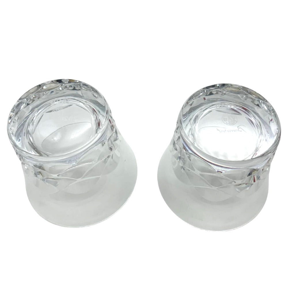 Baccarat バカラ グラス ブラーヴァ 2020 タンブラー 2点 クリスタル ペア ロックグラス シンプル 未使用品