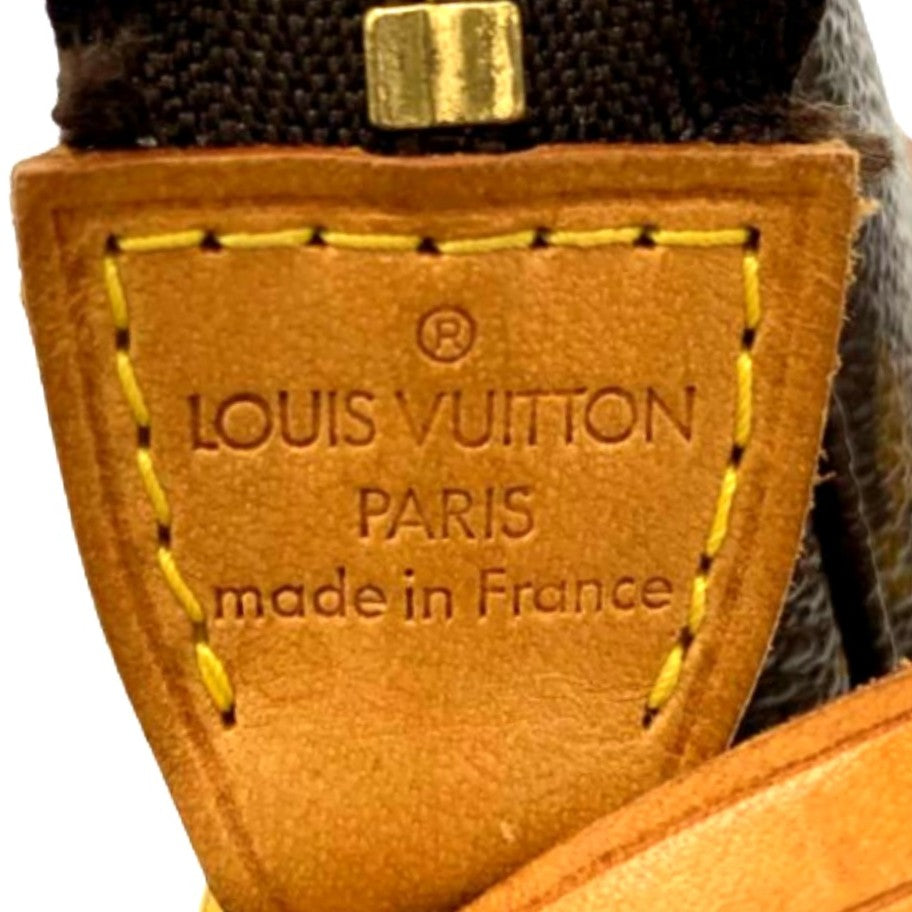 ポシェット・アクセソワール ルイ・ヴィトン ハンドバッグ M51980 モノグラム ブラウン PVC パーティーバッグ ミニマリスト レディース