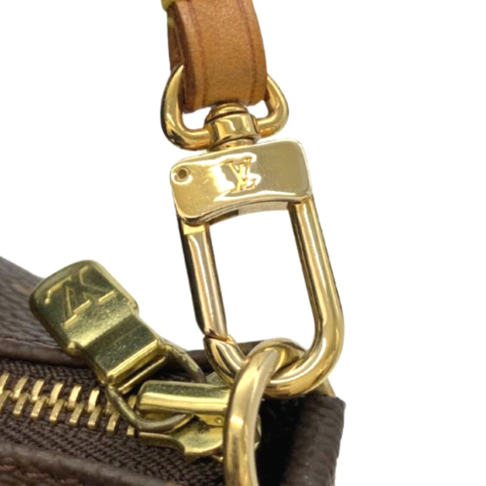 ルイ・ヴィトン ハンドバッグ M51980 モノグラム ポシェット アクセソワール ブラウン コンパクト パーティーバッグ レディース