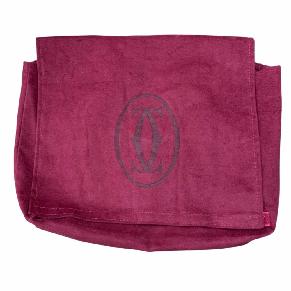 CARTIER カルティエ ビジネスバッグ マストライン レザーバッグ ボルドー Must Line 書類鞄 レザー ビジネス レディース