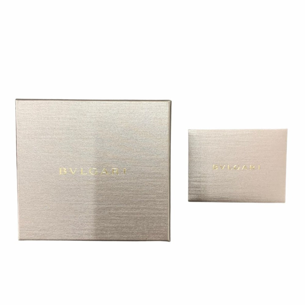 BVLGARI ブルガリ 三つ折り財布 ブルガリ・ブルガリ グレインレザー ローズ ピンク ゴールド金具 289064 レディース 未使用品