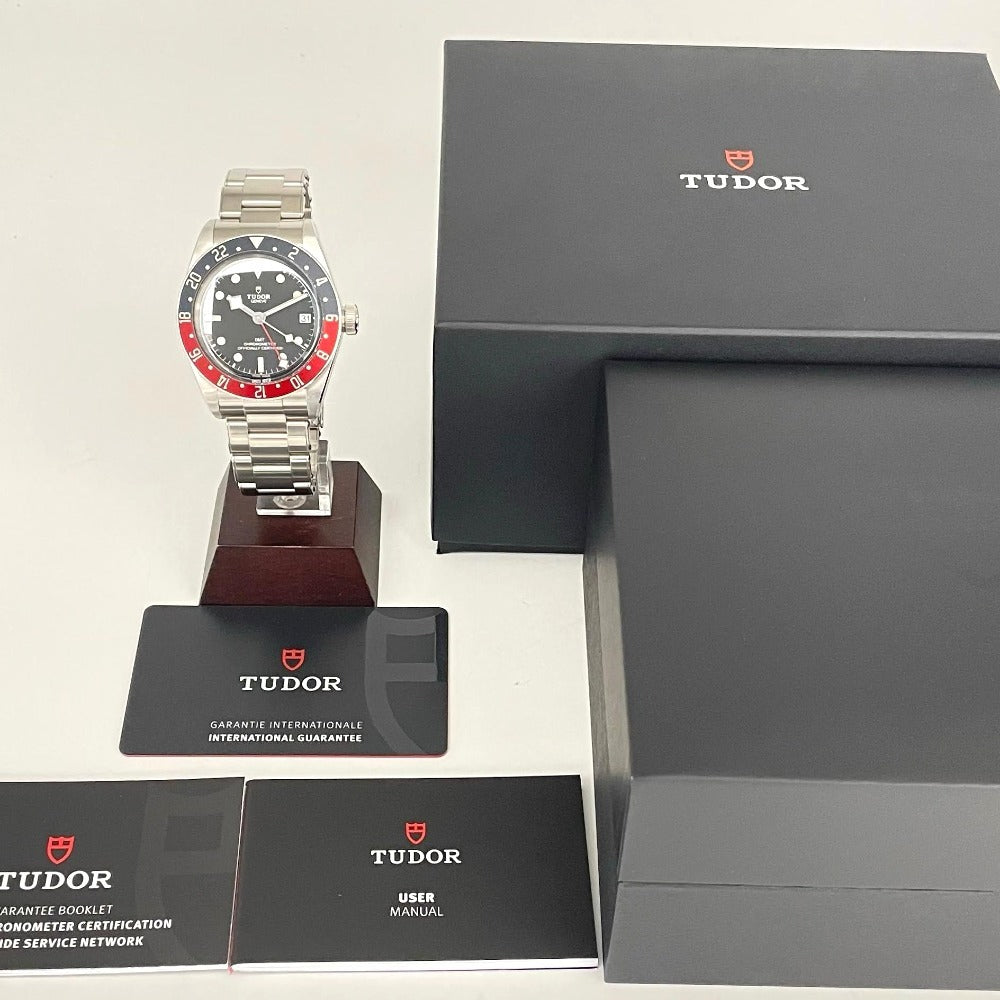 チューダー ブラックベイ GMT 41mm 79830RB ステンレスブレス 自動巻き メンズ TUDOR 腕時計