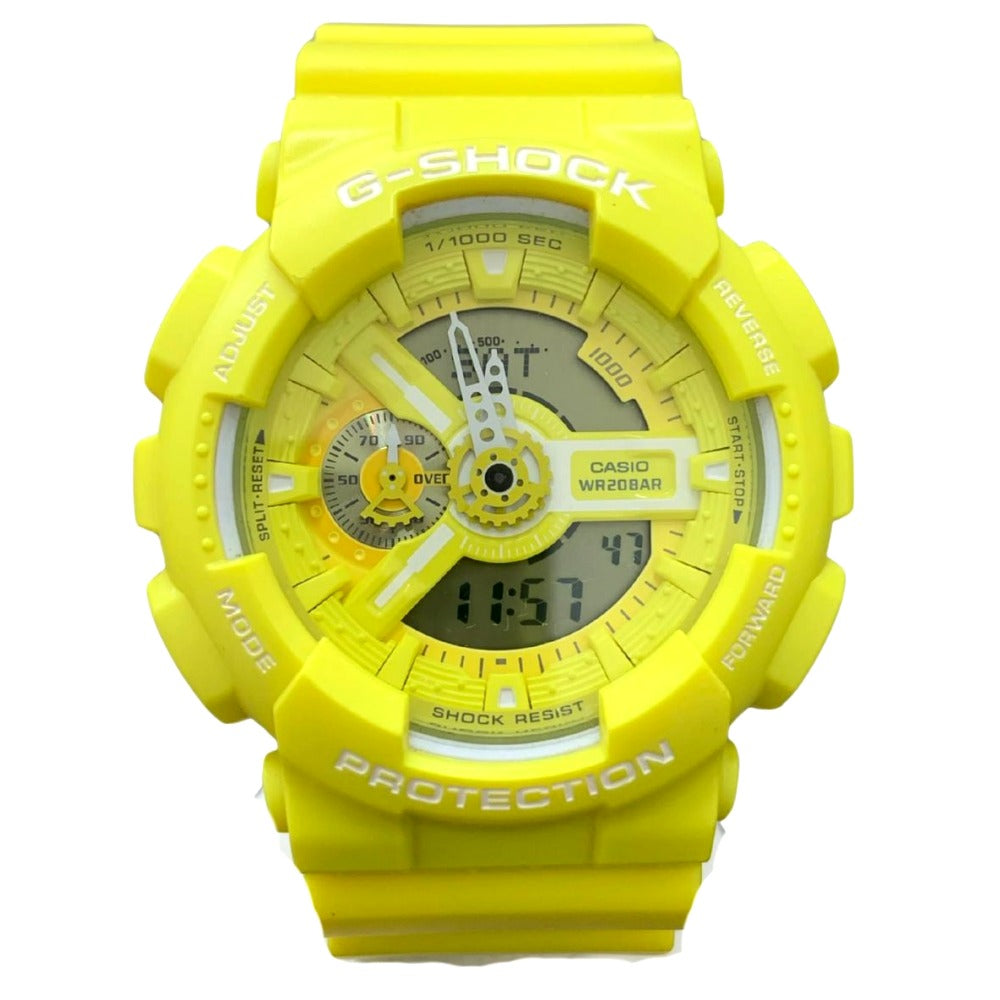 G-SHOCK CASIO ジーショック 腕時計 GA-110BC-9AJF イエロー 20気圧
