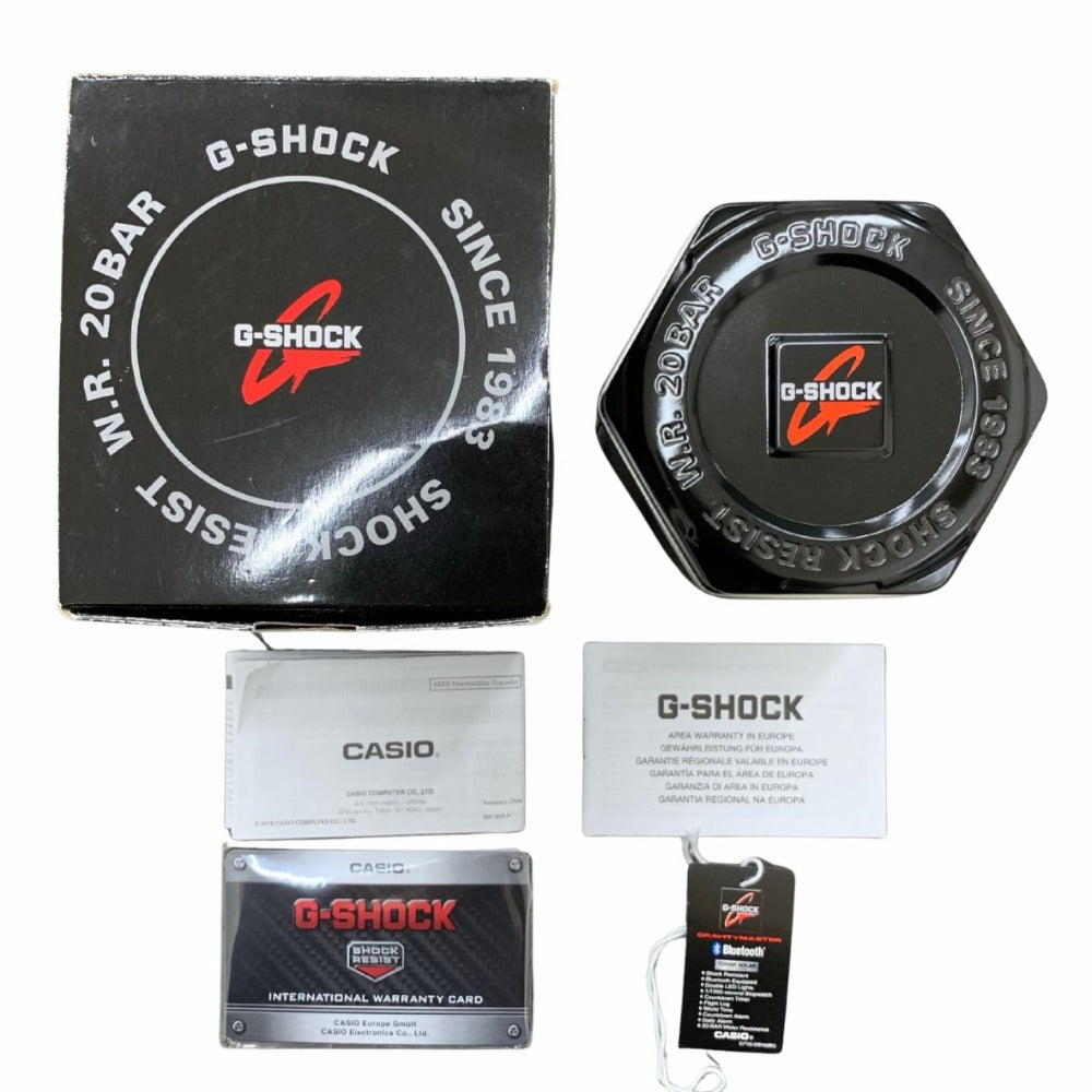 G-SHOCK CASIO ジーショック 腕時計 MASTER OF G-AIR GR-B100GB-1AJF ブラック×ゴールド 箱付き メンズ