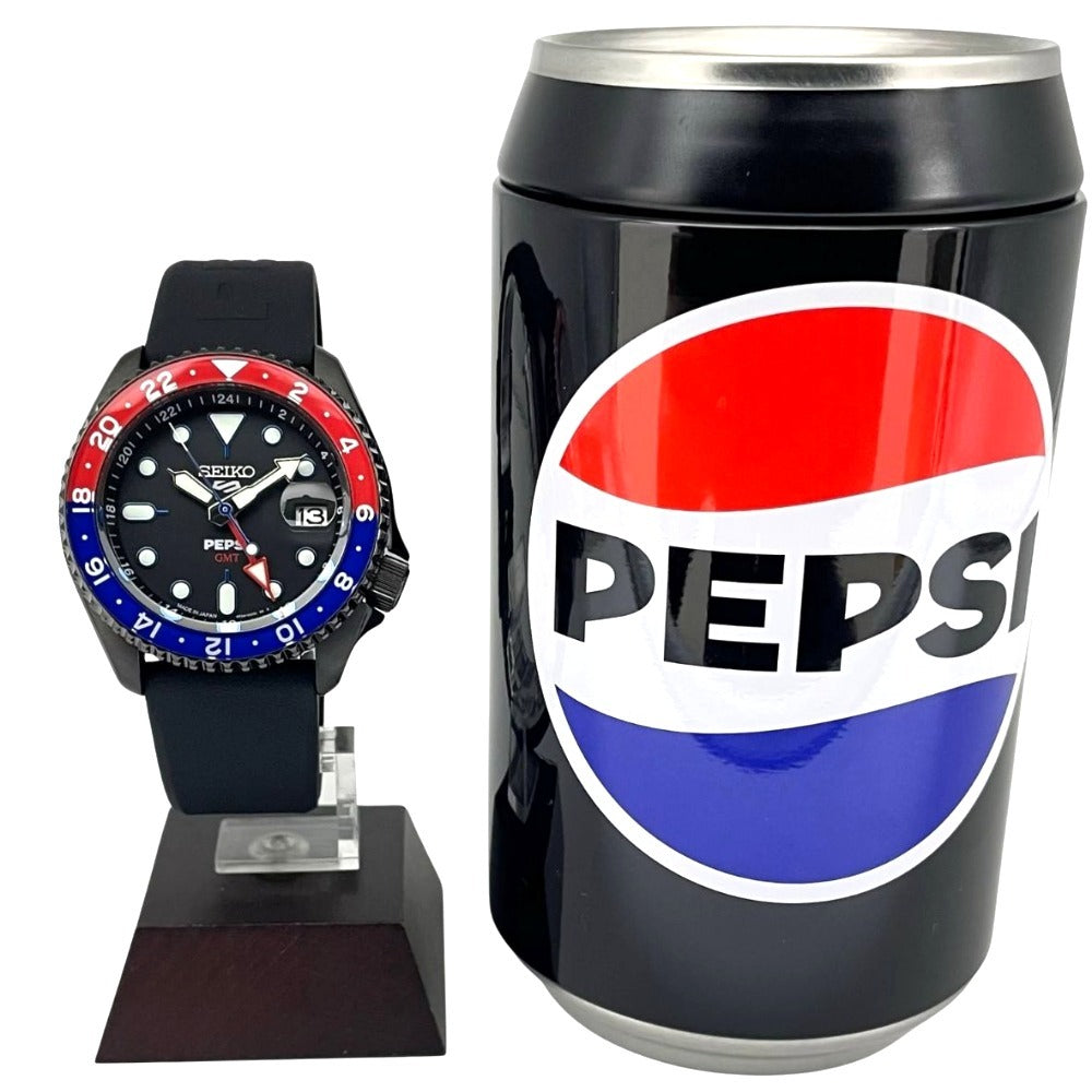 SEIKO 5 ペプシ コラボ SBSC023 42.5mm セイコー5 スポーツ SKX Series
