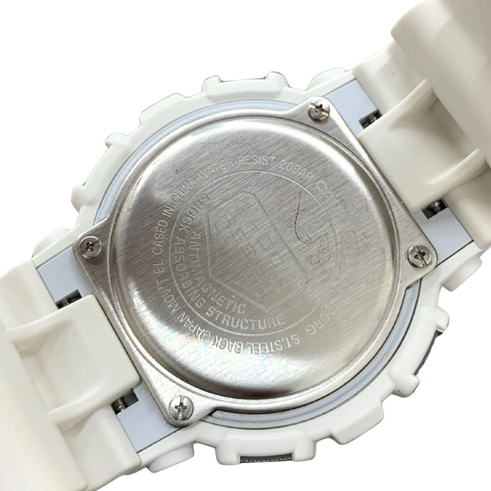 G-SHOCK CASIO ジーショック 腕時計 GA-110RG-7AJF ホワイト ブラック文字盤 アナデジ シンプル 20気圧防水 メンズ
