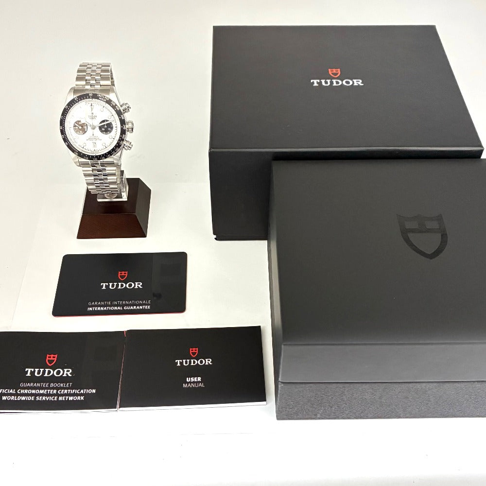 チューダー ブラックベイ クロノ ジュビリー 79360N ホワイト 自動巻き TUDOR 腕時計
