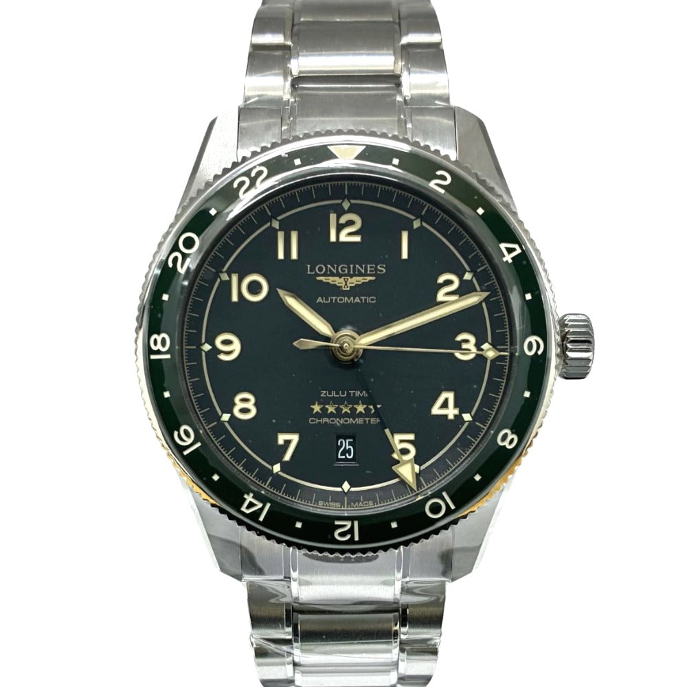 ロンジン L3.812.4.63.6 42mm スピリット ズールータイム GMT機能