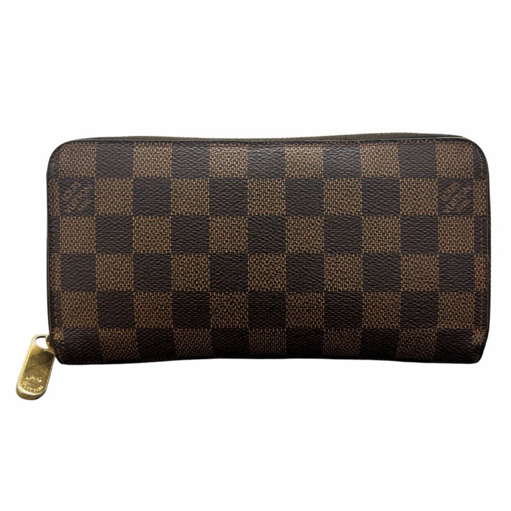 ルイ・ヴィトン 長財布 ジッピー・ウォレット ダミエ・エベヌ