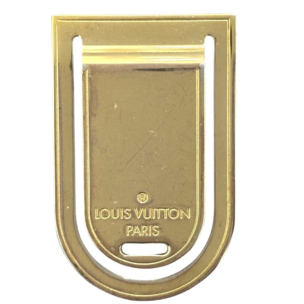 ルイヴィトン マネークリップ ゴールド M64690 パンス ア ビエ ポルト