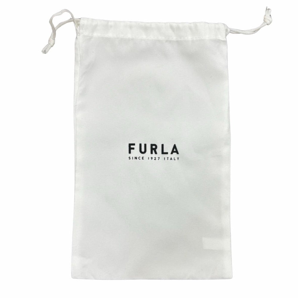 フルラ ハンドバッグ ミネルヴァ Sサイズ 2Way ブルー系 ショルダーストラップ付 シンプル コンパクト 手提げ 斜め掛け レディース 未使用品 Furla