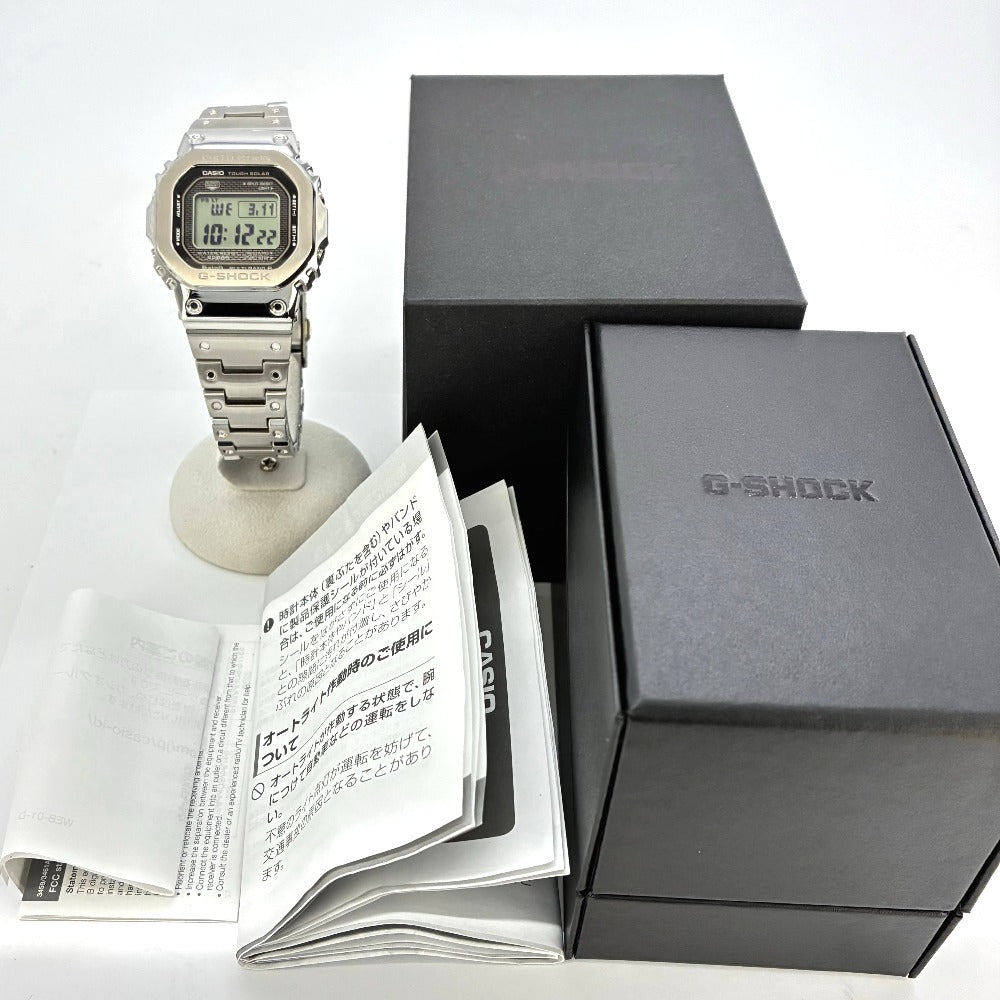 ジーショック GMW-B5000D-1JF シルバー 5000シリーズ フルメタル ソーラー 電波ソーラー ステンレス メンズ G-SHOCK CASIO 腕時計