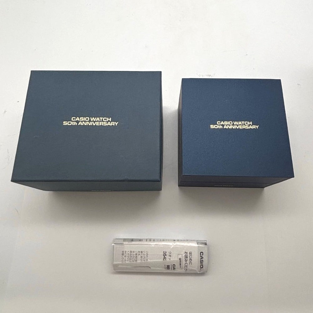 カシオ カシオトロン TRN-50SS-2AJR 復刻限定モデル 42.7mm タフソーラー ステンレス シルバー 5気圧防水 メンズ 未使用品 CASIO 腕時計