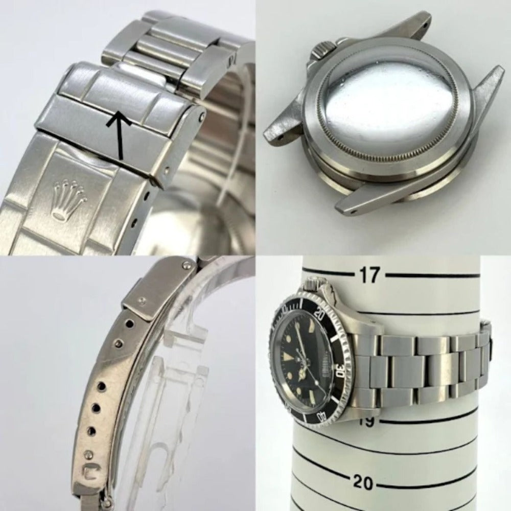 ロレックス 5513 サブマリーナ ノンデイト 40mm 本体のみ 黒文字盤 1982年ごろ メンズ 自動巻き キャリバー1520 ROLEX 腕時計