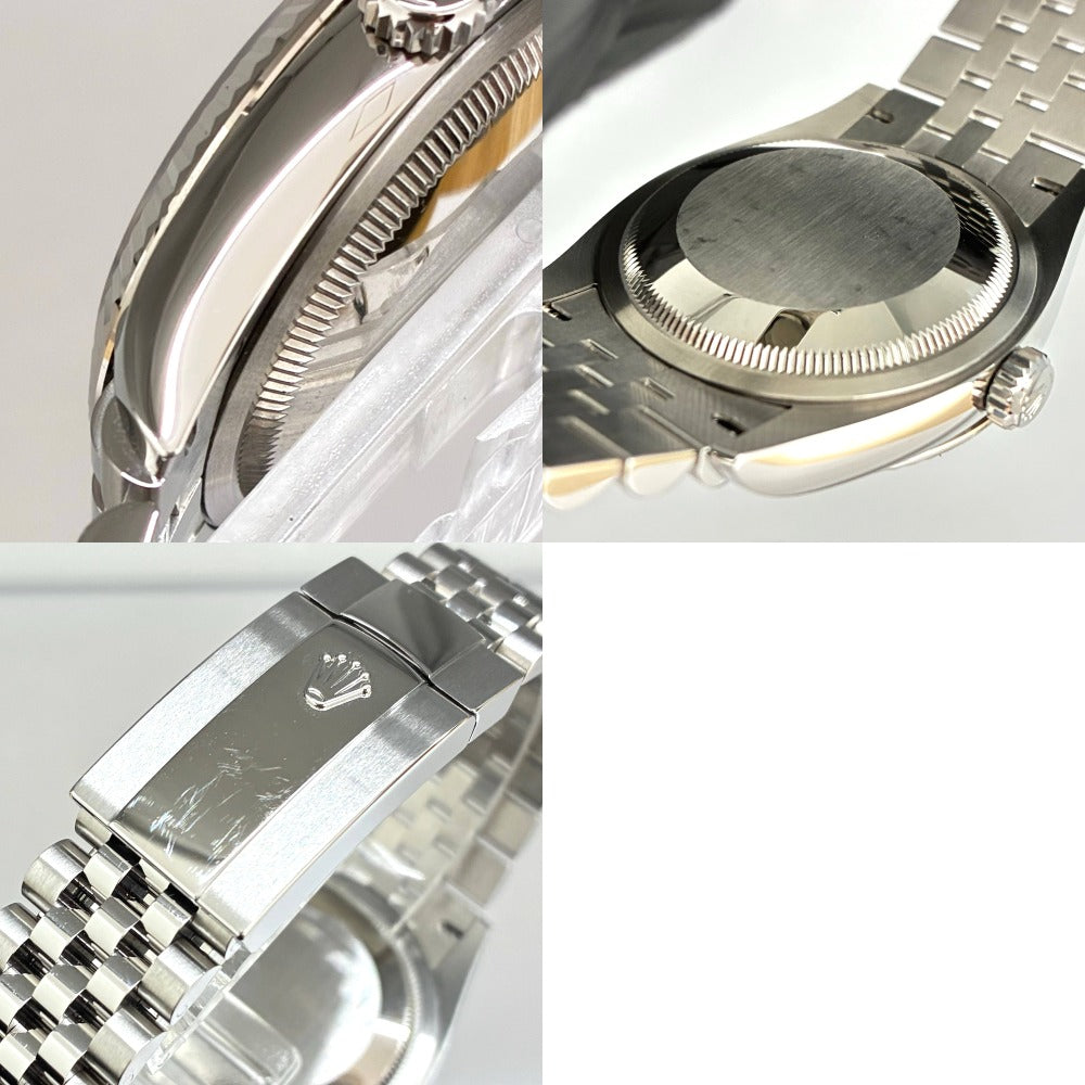 ロレックス デイトジャスト 36 シルバー バーインデックス 126234 ジュビリー 3235 自動巻き メンズ DATEJUST ROLEX 腕時計