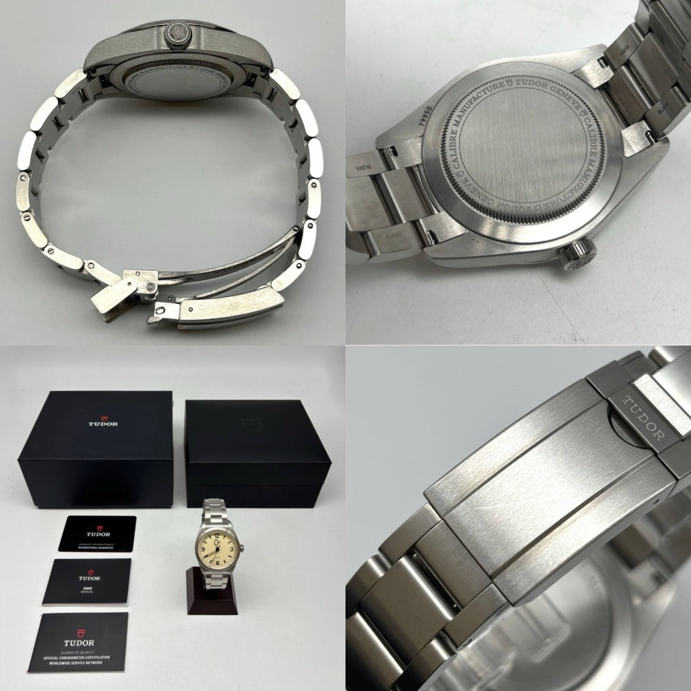 チューダー レンジャー 39mm 79950 アイボリー文字盤 2026年保証書 メンズ 自動巻き TUDOR チュードル 腕時計