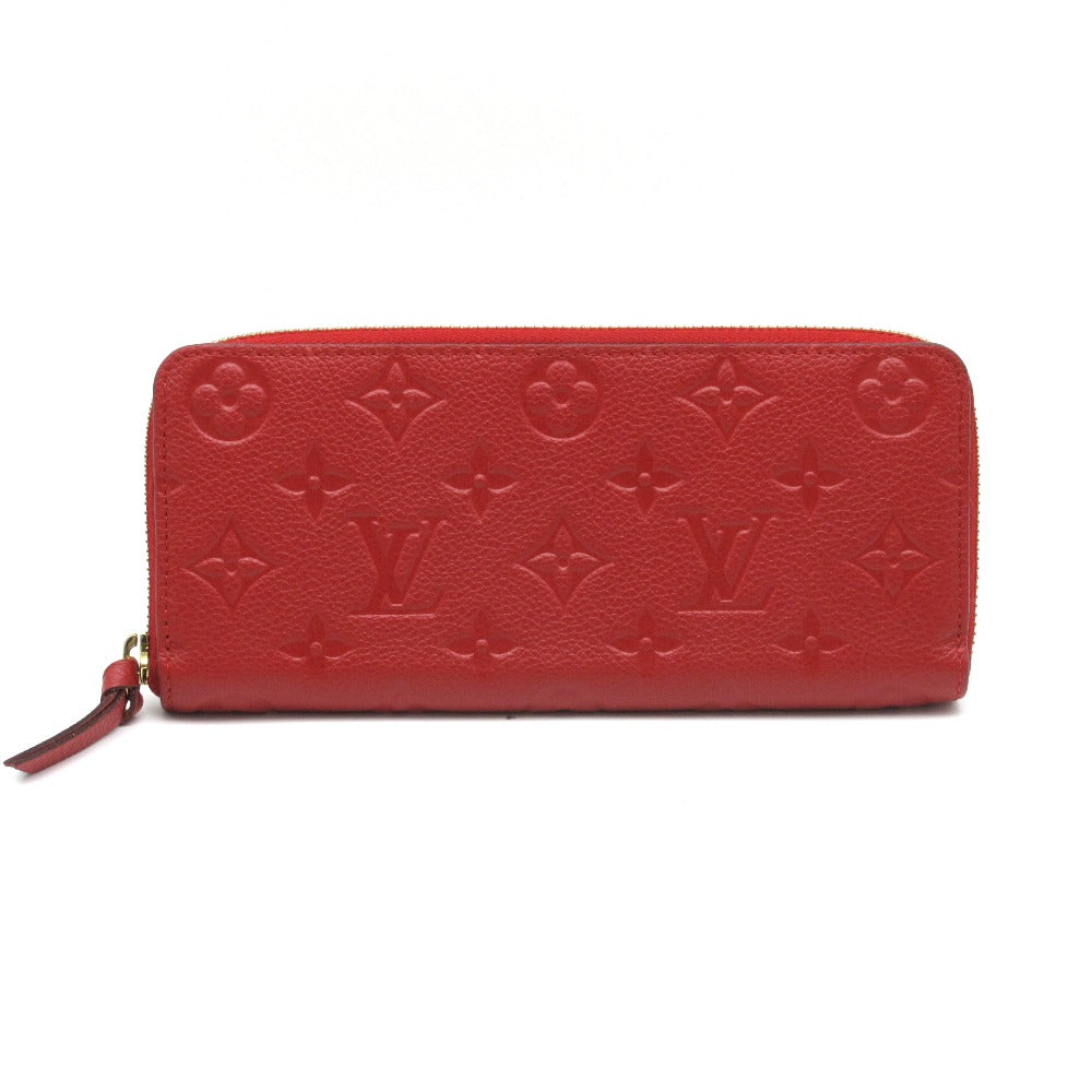 LOUIS VUITTON ルイ・ヴィトン ポルトフォイユ クレマンス モノグラム アンプラント スリーズ M60169 ラウンドファスナー長財布 ウォレット 小銭入れ着脱可 レザー 箱付き
