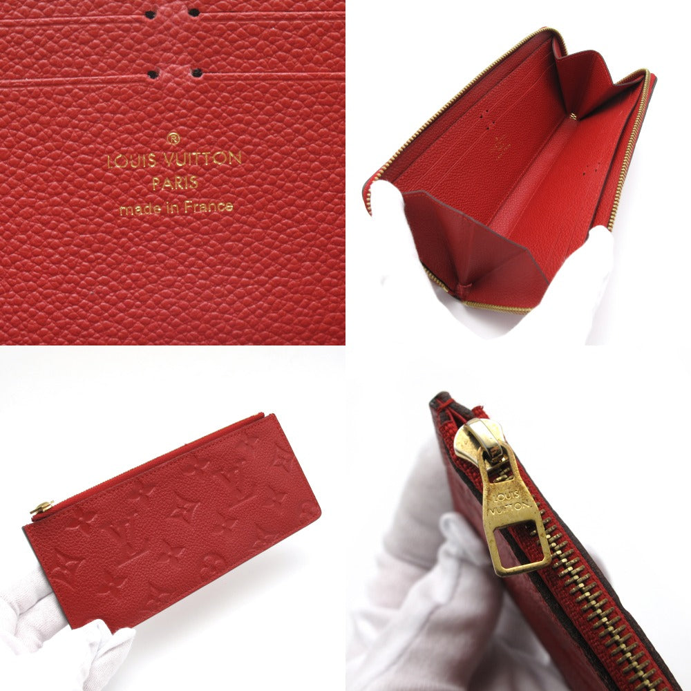 LOUIS VUITTON ルイ・ヴィトン ポルトフォイユ クレマンス モノグラム アンプラント スリーズ M60169 ラウンドファスナー長財布 ウォレット 小銭入れ着脱可 レザー 箱付き