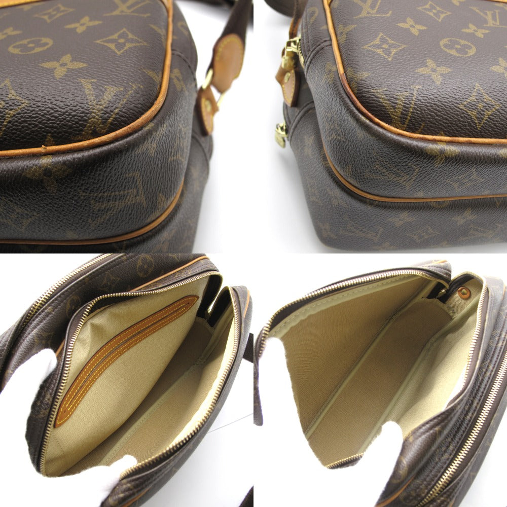 LOUIS VUITTON ルイ・ヴィトン リポーターPM モノグラム M45254 ショルダーバッグ 斜め掛け クロスボディ PVC レザー 男女兼用