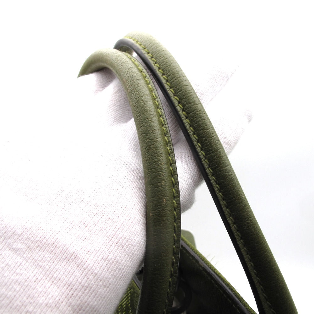 GUCCI グッチ OFF THE GRID ミディアムトートバッグ 696043 日本限定 GGナイロン レザー フォレストグリーン 2WAY ショルダーバッグ 斜め掛け クロスボディ メンズ