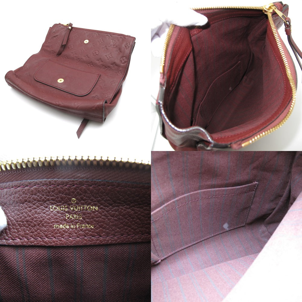 LOUIS VUITTON ルイ・ヴィトン ペティヤント モノグラム アンプラント フラム M93428 クラッチバッグ セカンドバッグ ポーチ レザー レディース