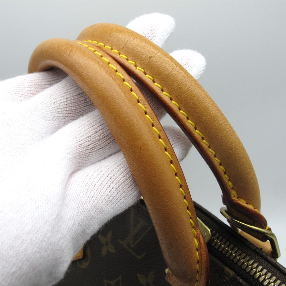 LOUIS VUITTON ルイ・ヴィトン アルマ モノグラム M51130 カデナ・鍵付き ハンドバッグ PVC レザー ブラウン レディース