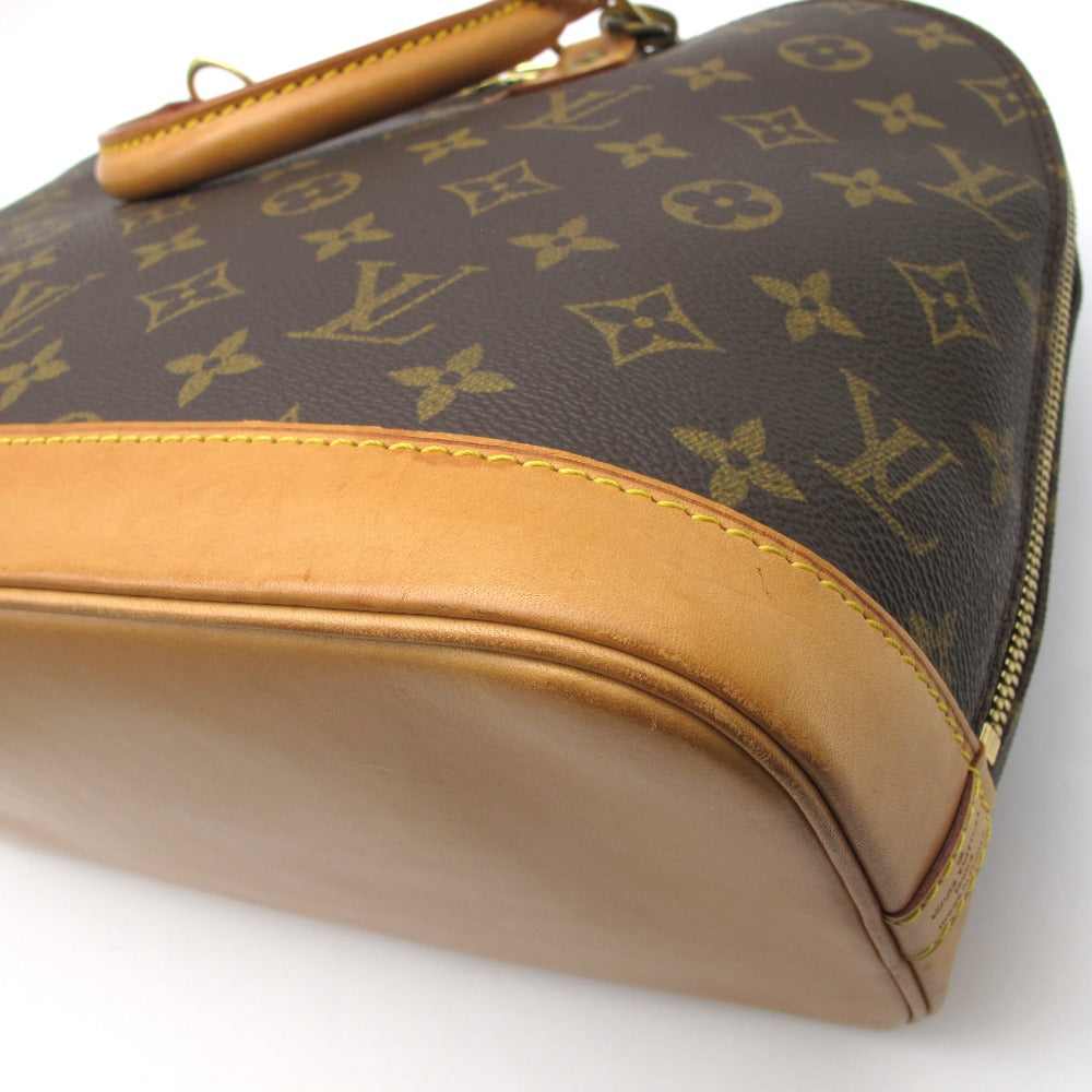 LOUIS VUITTON ルイ・ヴィトン アルマ モノグラム M51130 カデナ・鍵付き ハンドバッグ PVC レザー ブラウン レディース