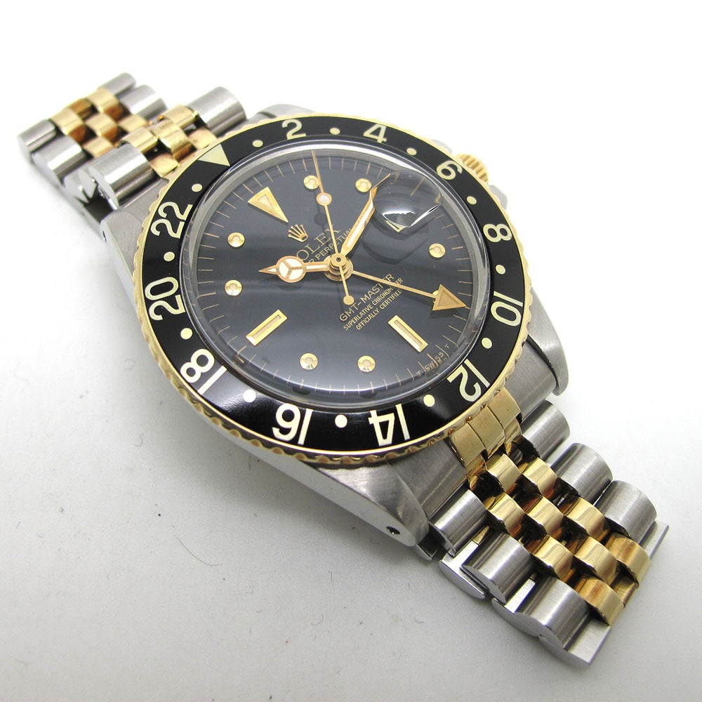 ROLEX ロレックス 腕時計 GMTマスター Ref.1675/3 51番台 ブラック フジツボ 自動巻き GMT MASTER