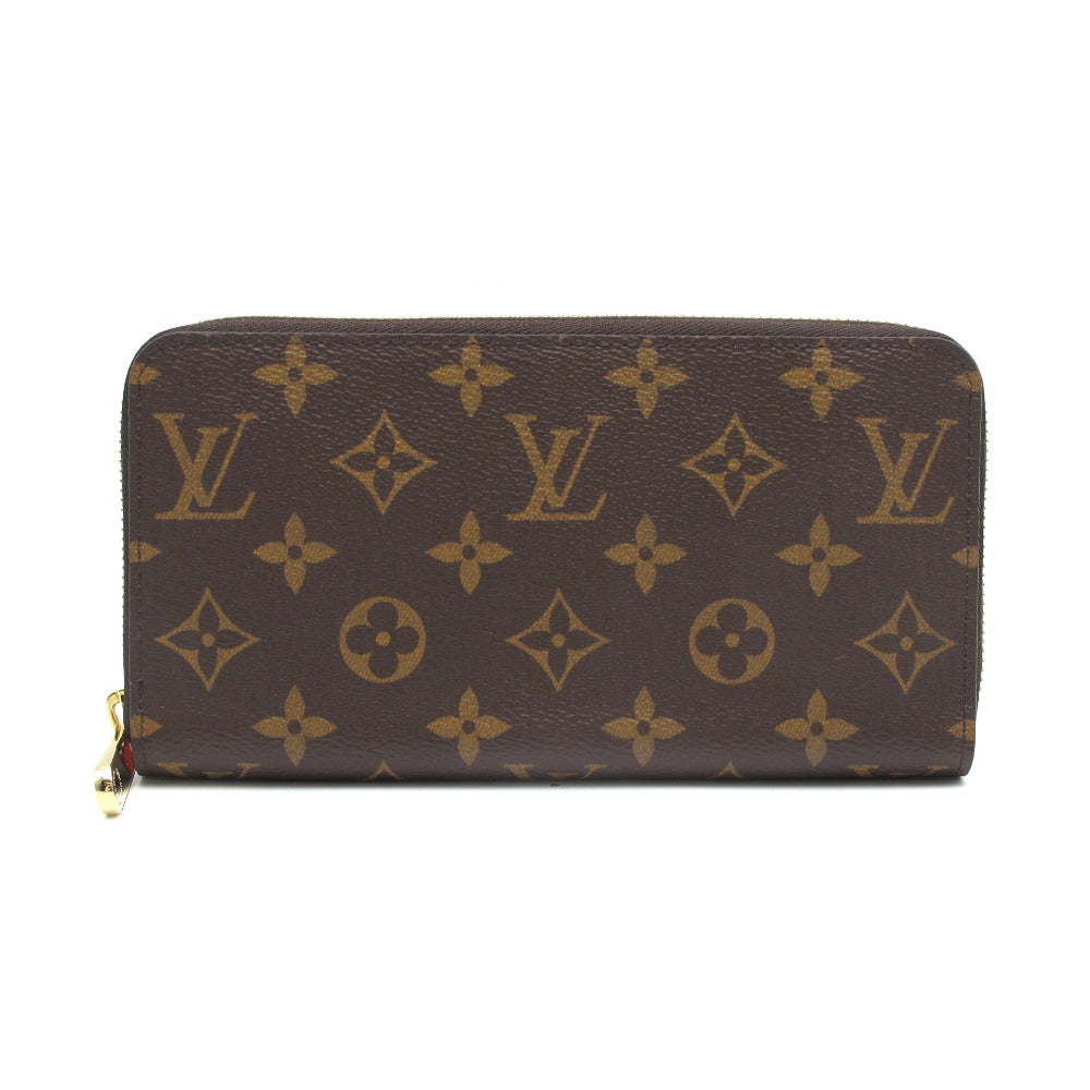 LOUIS VUITTON ルイ・ヴィトン ジッピーウォレット モノグラム コクリコ M41896 ラウンドファスナー 長財布 PVC レザー 未使用品
